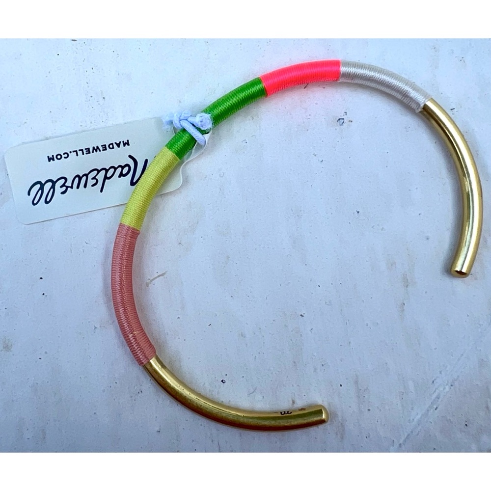 Madewell Rainbow Threaded Cuff